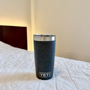 Yeti BLACK STONE Rambler 10 oz Tumbler with Magslider Lid